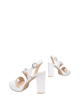 Nero Giardini Sandalo Donna Bianco
